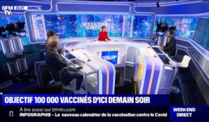 Objectif 100 000 vaccinés d'ici demain soir - 09/01