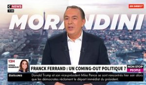 Franck Ferrand intègre le magazine "Valeurs Actuelles": Un coming-out politique ? Il répond dans "Morandini Live" sur CNews - VIDEO