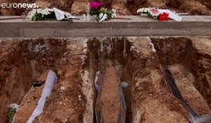 A Thessalonique, les morts du Covid-19 enterrés à l'écart