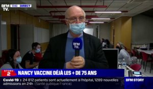 Bernard Dupont (CHU Nancy) sur la vaccination: "Nous avons plus de 15.000 rendez-vous pris pour les semaines à venir"