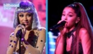 Ariana Grande, Megan Thee Stallion & Doja Cat Release '34+35' Remix | Billboard News