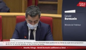 Sécurité, drônes, fichage : Gérald Darmanin auditionné - Les matins du Sénat (13/01/2021)