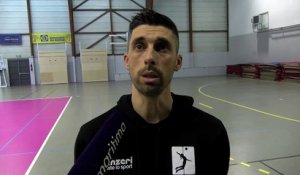 André Sa coach d'Istres Provence Volley sur la trêve et la reprise