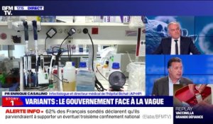 Story 1 : Le gouvernement face à la vague des variants du Covid-19 - 13/01