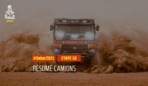 #DAKAR2021 - Étape 10 - Neom / AlUla - Résumé Camion