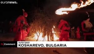 Bulgarie : la fête de Surva au temps du Covid-19