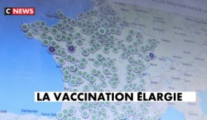 La vaccination élargie en France à partir de lundi
