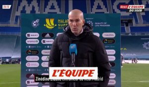 Zidane « Très mal rentré dans notre match » - Foot - Super Coupe d'Espagne
