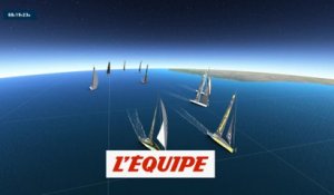 La cartographie du samedi 16 janvier - Voile - Vendée Globe