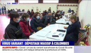 Variant du Covid-19: une opération de dépistage massif en cours à Colombes