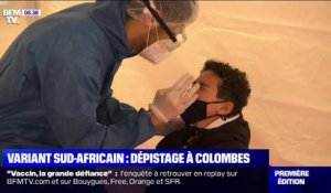 Covid-19: dépistage massif à Colombes après un cas contact au variant sud-africain