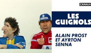 Alain Prost et Ayrton Senna - Les Guignols - CANAL+