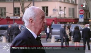 Affaire Karachi : l'ancien Premier ministre Edouard Balladur devant la justice