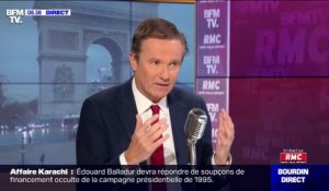 Nicolas Dupont-Aignan regrette "qu'on rentre comme dans un moulin" en France