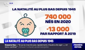 La natalité au plus bas en France depuis 1945