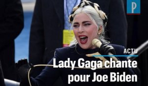 Investiture de Joe Biden : Lady Gaga interprète l'hymne national américain