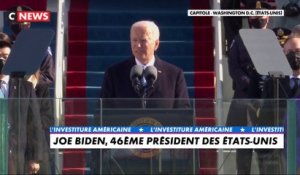 Joe Biden prononce son discours d'investiture : "Aujourd'hui est le jour de l'Amérique, le jour de la démocratie"