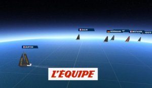 La carte 3D du 20 janvier - Voile - Vendée Globe