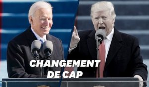 Pour son investiture, Biden a joué l'antithèse de Trump et son "carnage américain"