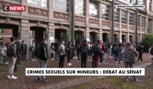 Crimes sexuels sur mineurs : débat au Sénat