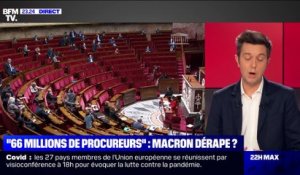 Le choix de Max: "66 millions de procureurs", Macron dérape ? - 21/01