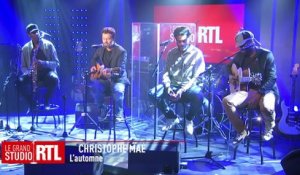 Christophe Maé - L'automne (Live) - Le Grand Studio RTL