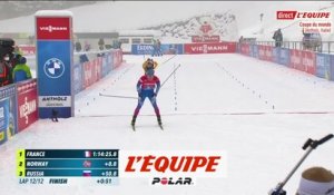 La France remporte le relais - Biathlon - CM