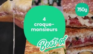 4 recettes de croque-monsieurs (Best of) - 750g