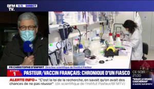 Covid-19: Christophe D'enfert, le directeur scientifique de l'institut Pasteur décrit les deux autres projets de vaccin en cours
