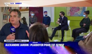 Alexandre Jardin: "un pays a comme première mission de s'occuper de ses jeunes" - 25/01