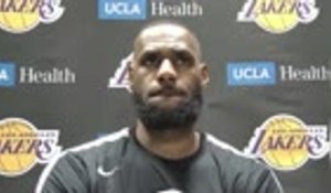 Lakers - LeBron : ''Les 76ers sont une très bonne équipe''