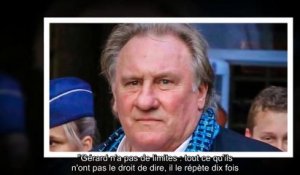 ✅ Gérard Depardieu, un grand-père qui « n'a pas de limites » - sa fille Julie s'en amuse