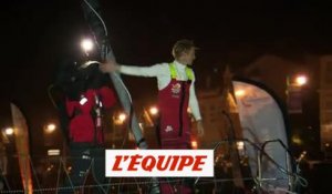 L'arrivée de Maxime Sorel - Voile - Vendée Globe