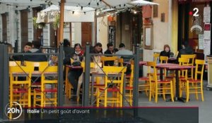 Coronavirus - Reportage en Italie où les restaurants ont rouvert leurs portes hier après plusieurs semaines de fermeture en raison de la situation sanitaire
