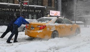 New-York recouvert par 40 cm de neige : «En 20 ans, je n'avais jamais vu ça»