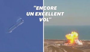 SpaceX: un prototype de fusée s'écrase après avoir atteint 10km de hauteur