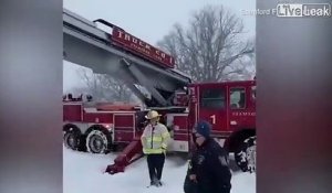 Rouler en voiture sur un lac gelé... mauvaise idée