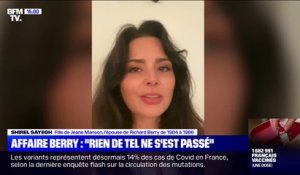 Shirel Sayegh, ex-belle-fille de Richard Berry réfute les accusations d'inceste de Coline Berry