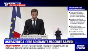 Olivier Véran: "Nous voulons limiter au maximum la diffusion des variants"