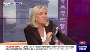 La première décision de Marine Le Pen sera de "maîtriser l'immigration", si elle est élue présidente en 2022