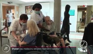 Covid-19 : quand des médecins retraités viennent vacciner dans les Ehpad