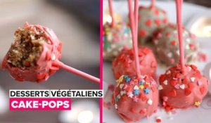 Desserts végétaliens : les Cake-Pops