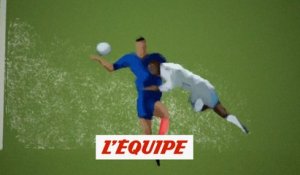Le coup de tête magique de Basile Boli (OM-PSG 1993) - Foot - L1 - Les plus beaux buts redessinés #5