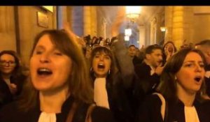 L'action des avocat-e-s au palais de justice de Paris