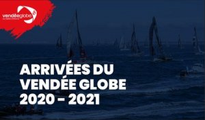 Remontée du chenal + Conférence de presse Romain Attanasio Vendée Globe 2020-2021 [FR]