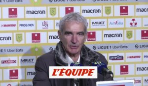 Raymond Domenech : « Ne cédons pas à la panique» - Foot - L1 - Nantes