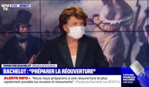 Covid-19: Roselyne Bachelot conditionne la réouverture des musées à "une décrue" des contaminations et de la pression hospitalière