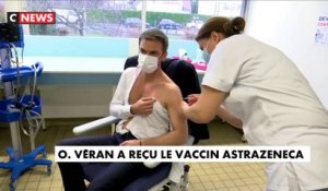 Olivier Véran a reçu le vaccin Astrazeneca