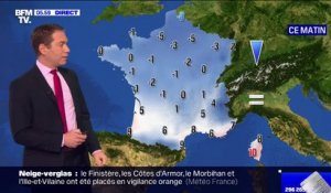 Le froid et la neige s'installent sur la moitié nord de la France ce mardi