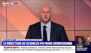 Affaire Olivier Duhamel: Frédéric Mion démissionne du poste de directeur de Sciences Po Paris